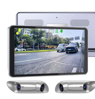 ποιότητας  6 Inch Electronic Rearview Mirror Monitor System with Dual Side Shark Fin Cameras and AHD 1080P HD Blind Spot Monitoring Kit εργοστάσιο