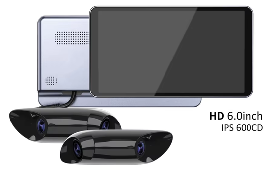 ποιότητας  6.0 Inch IPS 600CD HD Digital Rear-View Mirror System with IP67 Dustproof and Waterproof Dual Side Cameras for Blind Spot Monitoring εργοστάσιο