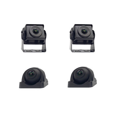 10.1 Inch 4-Channel Split Screen Car DVR Monitor, AHD Reverse Camera System, Night Vision Front & Rear View Monitoring for Trucks