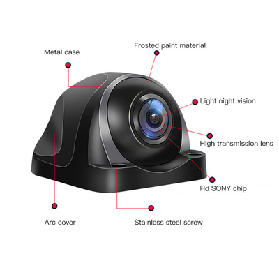 Οπίσθια οθόνη οθόνης ODM IP68 Harvester Car Security Camera Kit για πλοήγηση All In One Display