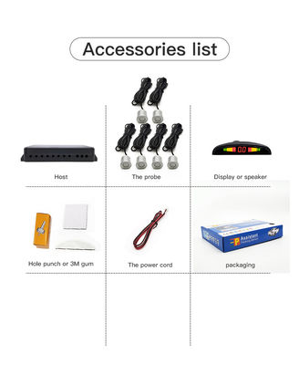 Έξυπνη Τοποθεσία Στάθμευσης Αισθητήρας Στάθμευσης Λεωφορείου, Εμπρός και Πίσω Ανίχνευση, Αυτόματη Βοήθεια Στάθμευσης, Συσκευή Ασφάλειας Στάθμευσης Οχήματος, Καθολικός Αισθητήρας Αυτοκινήτου