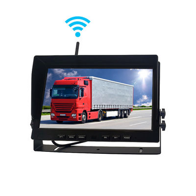 Σύστημα ασύρματης κάμερας 2.4Ghz, Οθόνη AHD 1080P 10.1 ιντσών, Ασύρματη κάμερα οπισθοπορείας για περονοφόρο, παλετοφόρο, τρακτέρ & αυτοκίνητο, Διαθέσιμο OEM