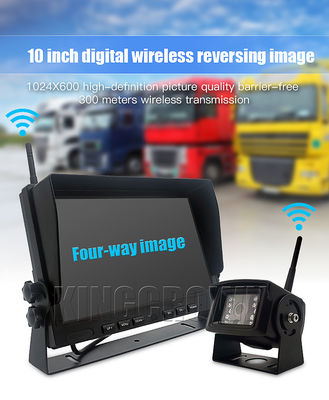 DC 12V-24V 7 ιντσών ασύρματη οθόνη LCD νυχτερινής όρασης ασύρματη κάμερα ασφαλείας Συστήματα στάθμευσης για RV φορτηγό ρυμουλκούμενο λεωφορείο 1 έτος