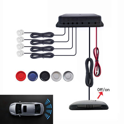 4 Αισθητήρες Auto Parking Radar, LED Display On/Off Σύστημα ανιχνευτή Reverse Backup Monitor
