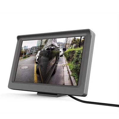 Οθόνη τυφλού σημείου LCD 5 ιντσών με κάμερα Shark Fin 12V-24V