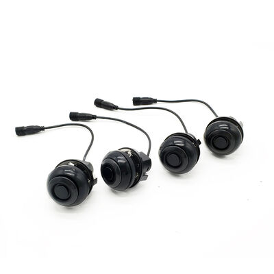 Σύστημα κάμερας αντίστροφης υποστήριξης με 4 αισθητήρες ραντάρ, εξοπλισμό αισθητήρα στάθμευσης Buzzer Alarm για ασφαλή αντίστροφη κίνηση αυτοκινήτου, εξαρτήματα ασφάλειας αυτοκινήτων, HD νυχτερινή όραση