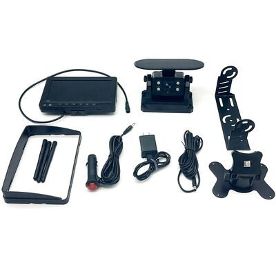 Commercial Truck Wireless Camera and Display Kit for Parking and Blind Spot Viewing