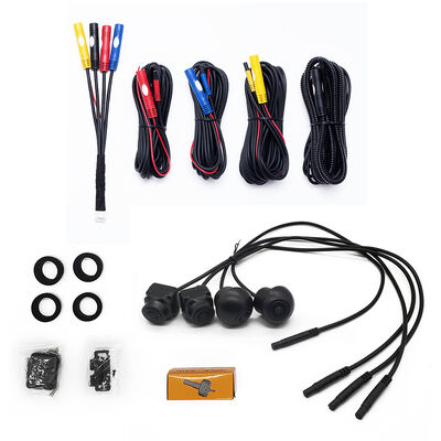 HD Vehicle Surround Camera Kit με 3D Bird View και υδατοασφαλείς κάμερες ευρείας γωνίας