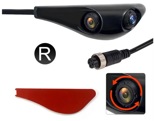 Κάμερα 2 σε 1 AHD 1080P πλευρικής όψης αυτοκινήτου Σύστημα παρακολούθησης τυφλού σημείου Αδιάβροχο χωρίς διάτρηση Κάμερα ασφαλείας οχήματος Εύκολη εγκατάσταση