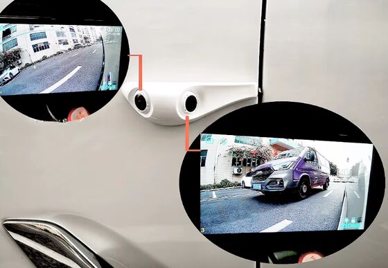 Σύστημα διπλής κάμερας AHD 1080P για πλευρική όψη αυτοκινήτου με οθόνη 7 ιντσών, σύνδεση RCA, αυτοκόλλητη βάση, κιτ παρακολούθησης ασφαλείας για Suzuki Swift Hatchback