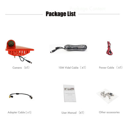 Κάμερα οπισθοπορείας Nissan NV400 και Renault Master με ενσωμάτωση φώτων φρένων