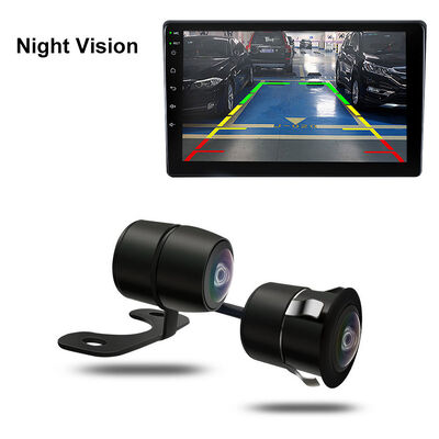 Μίνι αδιάβροχη κάμερα οπισθοπορείας AHD 1080P με διπλό φακό 18,55mm, ευρυγώνια και νυχτερινή όραση για στάθμευση αυτοκινήτου