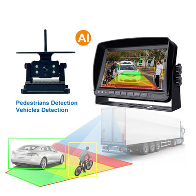 Customizable 4CH Camera System with 7-Inch Display for Vehicles | HD Quad View Monitoring System for Wholesale and Retail