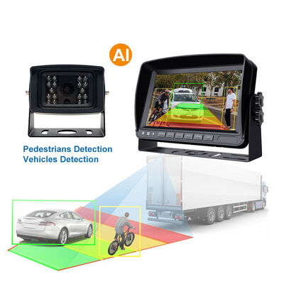 Fleet Vehicle Custom Multi-Channel Camera System with HD Resolution and Real-Time Display