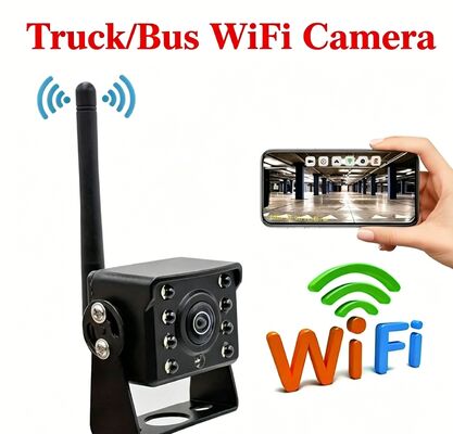 12-24V Φορτηγό Καθολική Κάμερα WiFi, Κινητό Internet Λεωφορείο Ενσωματωμένη Αδιάβροχη Ασύρματη Κάμερα, Υψηλής Ευκρίνειας Υπέρυθρη Νυχτερινή Όραση για MAN
