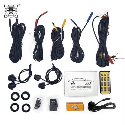 Σύστημα κάμερας 360 surround view με ανάλυση 720P/1080P HD IP67/IP68 Αδιάβροχη και υπέρυθρη νυχτερινή όραση για παρακολούθηση οχημάτων