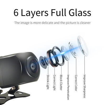 WiFi Wireless Car Backup Rear View Camera with Infrared Night Vision IP67 Waterproof and 140 Degree View Angle