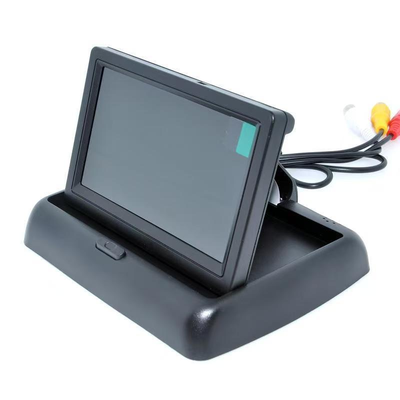 4.3" Digital TFT LCD Foldable Screen Monitor, Car Reverse Rear‑View Camera Display for Vehicle Parking Assist OEM Available
